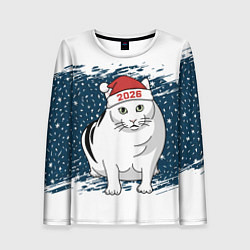 Женский лонгслив Кот Бендер - 2026