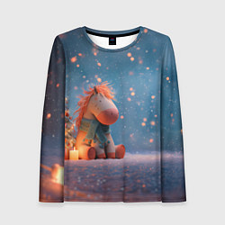 Женский лонгслив Игрушечная лошадка 2026