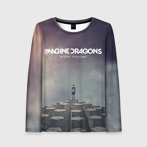 Женский лонгслив Imagine Dragons: Night Visions / 3D-принт – фото 1