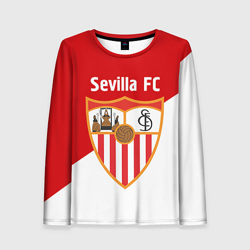 Женский лонгслив Sevilla FC / 3D-принт – фото 1