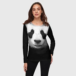 Лонгслив женский Взгляд панды, цвет: 3D-принт — фото 2