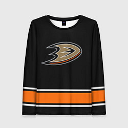 Лонгслив женский Anaheim Ducks Selanne, цвет: 3D-принт