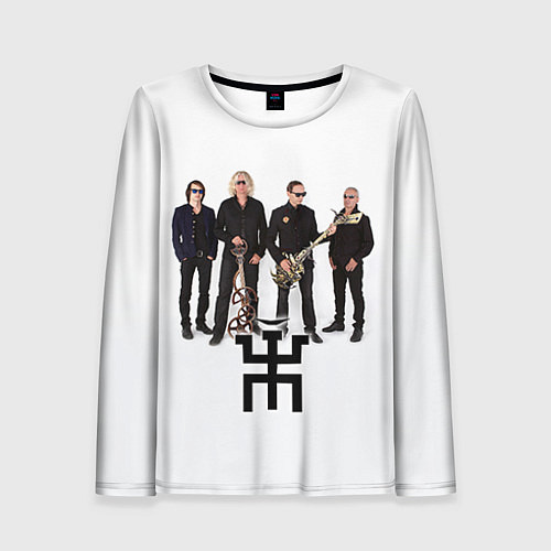 Женский лонгслив Группа Пикник / 3D-принт – фото 1