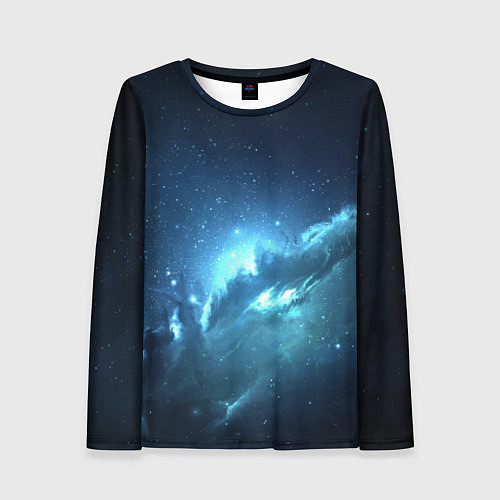 Женский лонгслив Atlantis Nebula / 3D-принт – фото 1