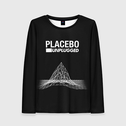 Женский лонгслив Placebo: Unplugged / 3D-принт – фото 1