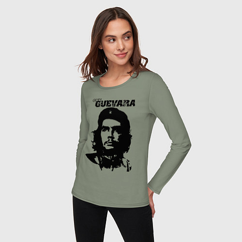 Женский лонгслив Che Guevara / Авокадо – фото 3