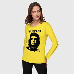 Лонгслив хлопковый женский Che Guevara, цвет: желтый — фото 2