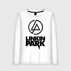 Лонгслив хлопковый женский Linkin Park, цвет: белый