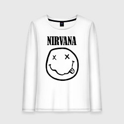 Женский лонгслив Nirvana