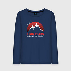 Женский лонгслив Twin Peaks: Pie & Murder