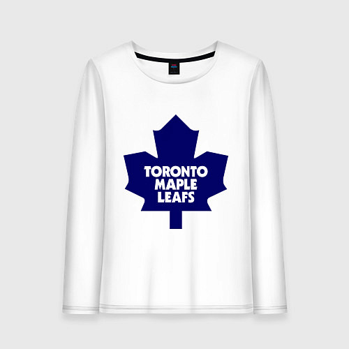 Женский лонгслив Toronto Maple Leafs / Белый – фото 1