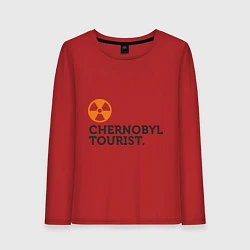 Женский лонгслив Chernobyl tourist