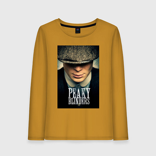 Женский лонгслив Peaky Blinders / Горчичный – фото 1