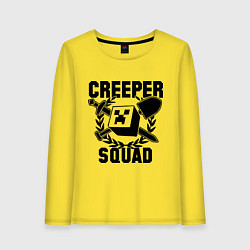 Женский лонгслив Creeper Squad