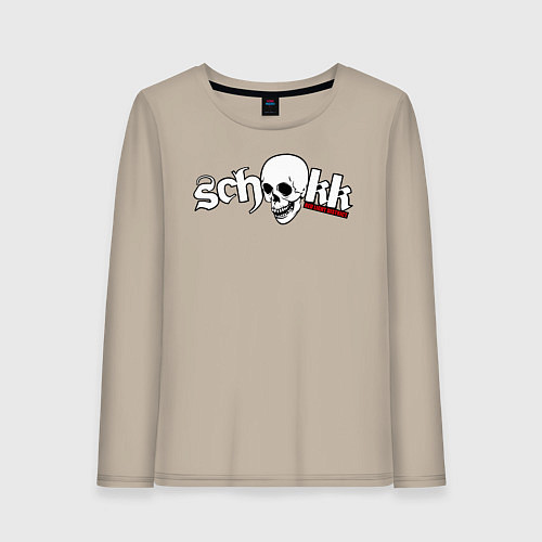 Женский лонгслив Schokk / Миндальный – фото 1