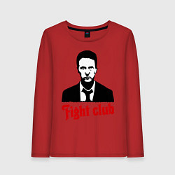 Женский лонгслив Fight Club: Edward Norton