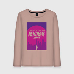 Женский лонгслив Blade Runner 2049: Purple