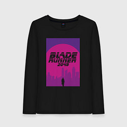 Женский лонгслив Blade Runner 2049: Purple