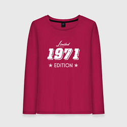 Женский лонгслив Limited Edition 1971