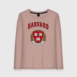 Женский лонгслив Harvard university