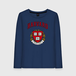 Женский лонгслив Harvard university