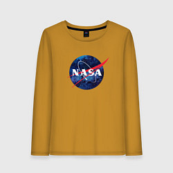 Женский лонгслив NASA: Cosmic Logo