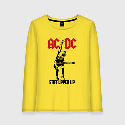 Женский лонгслив AC/DC: Stiff Upper Lip