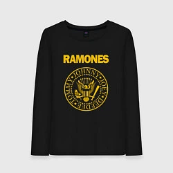Женский лонгслив Ramones