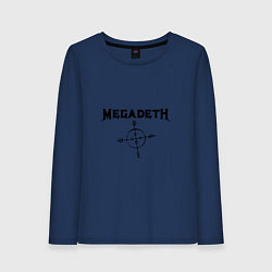Женский лонгслив Megadeth Compass