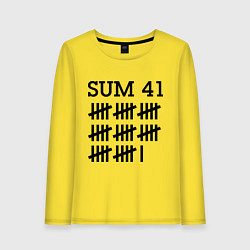 Женский лонгслив Sum 41: Days