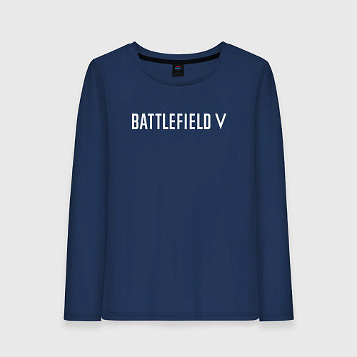 Женский лонгслив Battlefield V / Тёмно-синий – фото 1