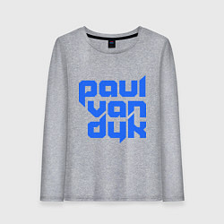 Женский лонгслив Paul van Dyk: Filled