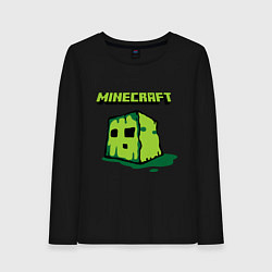 Женский лонгслив Minecraft Creeper