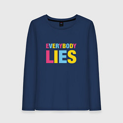 Женский лонгслив Everybody Lies