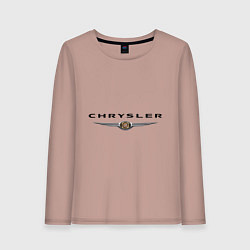 Женский лонгслив Chrysler logo