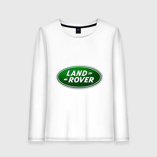 Женский лонгслив Logo Land Rover / Белый – фото 1