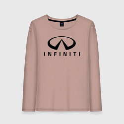 Женский лонгслив Infiniti logo