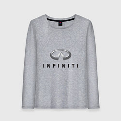 Женский лонгслив Logo Infiniti