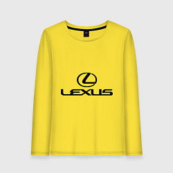 Женский лонгслив Lexus logo