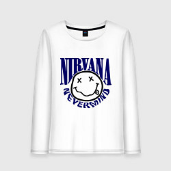 Женский лонгслив Nevermind Nirvana