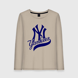 Женский лонгслив NY - Yankees