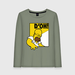 Женский лонгслив Homer D'OH!