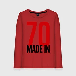 Женский лонгслив Made in 70s