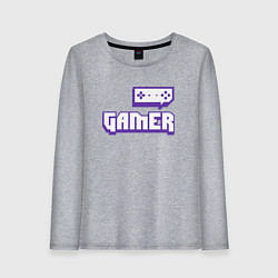 Женский лонгслив Twitch Gamer