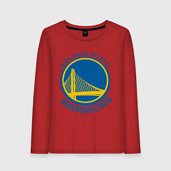 Лонгслив хлопковый женский Golden state Warriors, цвет: красный