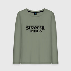 Женский лонгслив Stranger Things