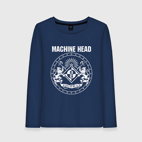 Женский лонгслив Machine Head MCMXCII / Тёмно-синий – фото 1