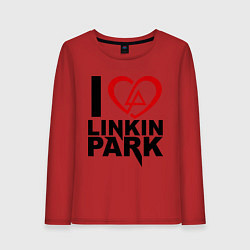 Женский лонгслив I love Linkin Park