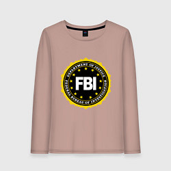 Женский лонгслив FBI Departament
