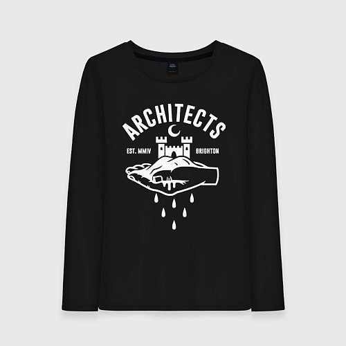 Женский лонгслив Architects / Черный – фото 1